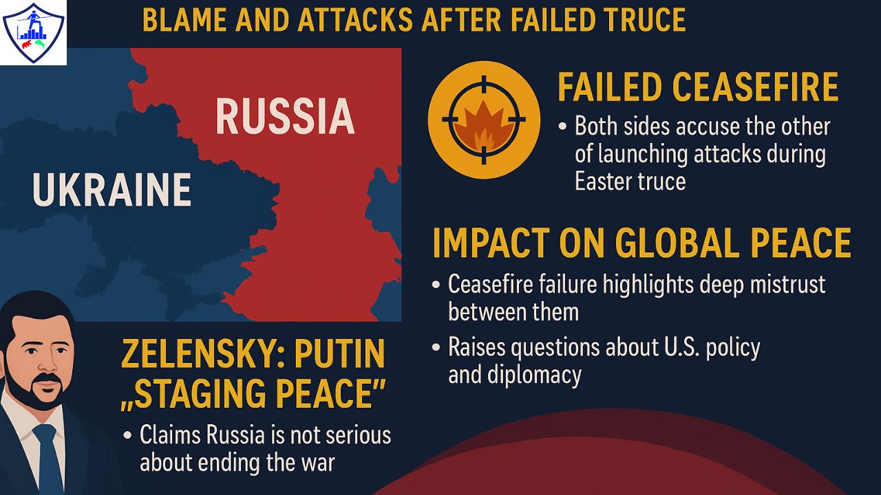 Russia Easter Ceasefire Broken