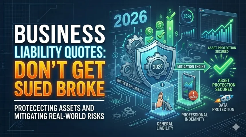 Business Liability Quotes Don't Get Sued Broke