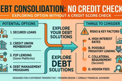 Can I get debt consolidation with no credit check