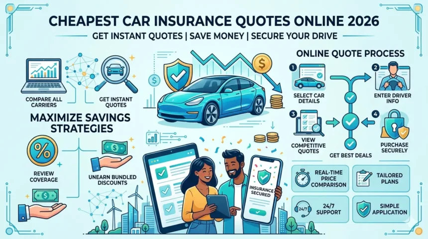 Cheapest Car Insurance Quotes Online 2026