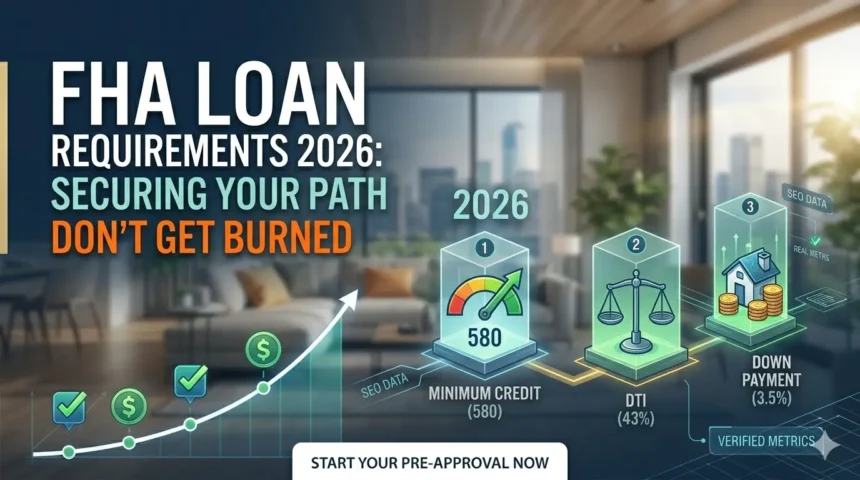 FHA Loan Requirements 2026 Don't Get Burned