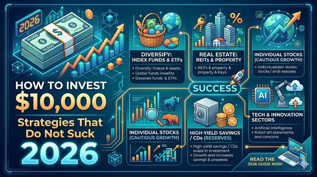 How to Invest $10,000 Strategies That Do not Suck 2026