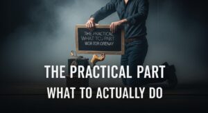 THE PRACTICAL PART  WHAT TO ACTUALLY DO