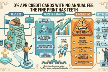 0% APR Credit Cards With No Annual Fee The Fine Print Has Teeth