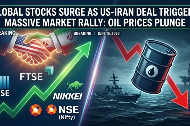 Global Stocks Surge as US-Iran Deal Triggers Massive Market Rally Oil Prices Plunge