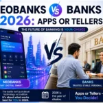 Neobanks vs Banks 2026 Apps or Tellers