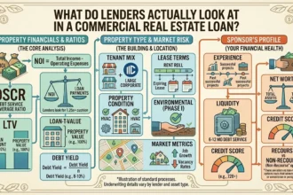 What do lenders actually look at in a commercial real estate loan