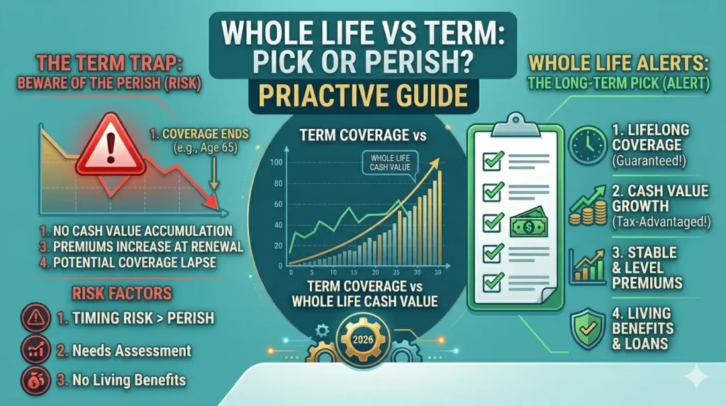 Whole Life vs Term Pick or Perish